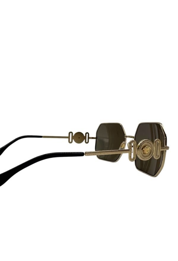 VERSACE - SUNGLASSES GOLD PILOT - Image 6